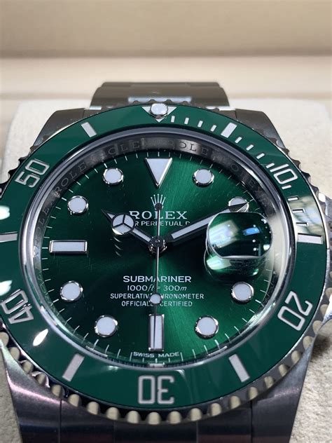 rolex hulk lug to lug|rolex hulk submariner dial.